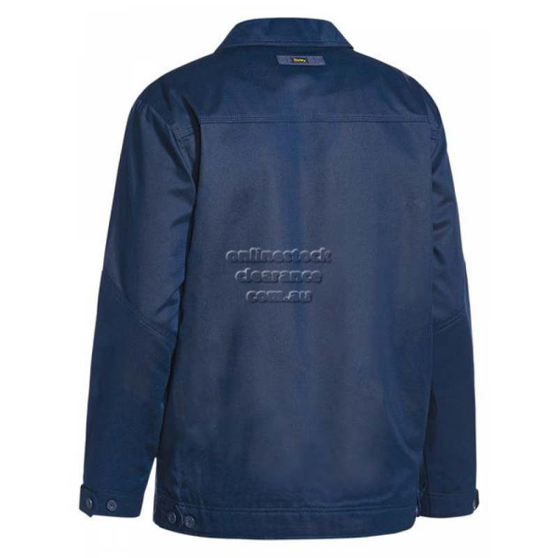 38987_COTTON DRILL JACKET NAVY