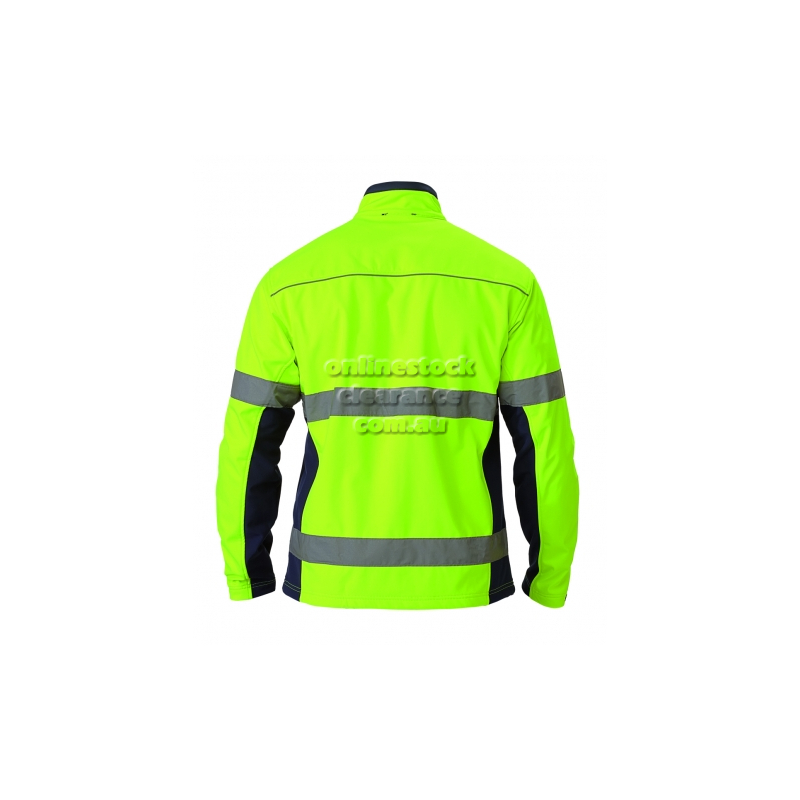15124_3M TAPED SOFT SHELL JACKET YELLOW