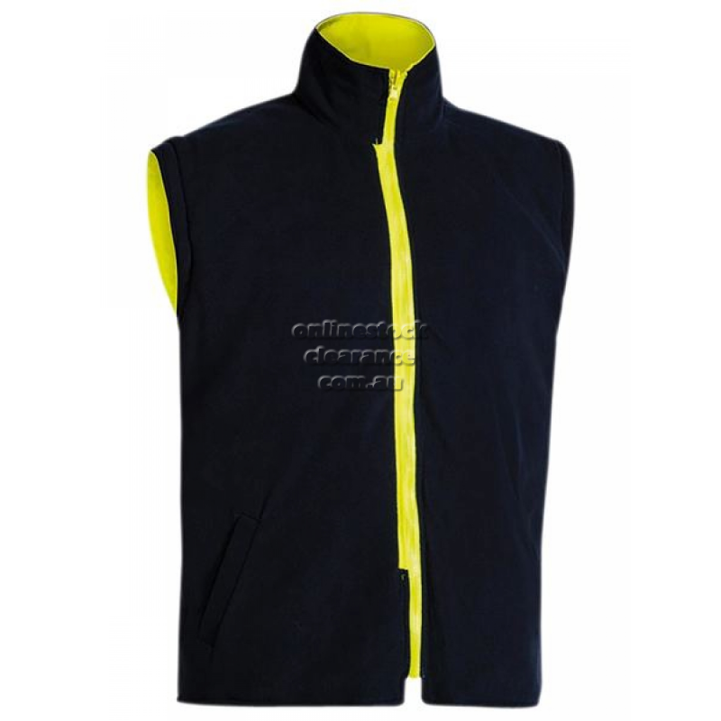 43649_5 IN 1 RAIN JACKET YELLOW/NAVY