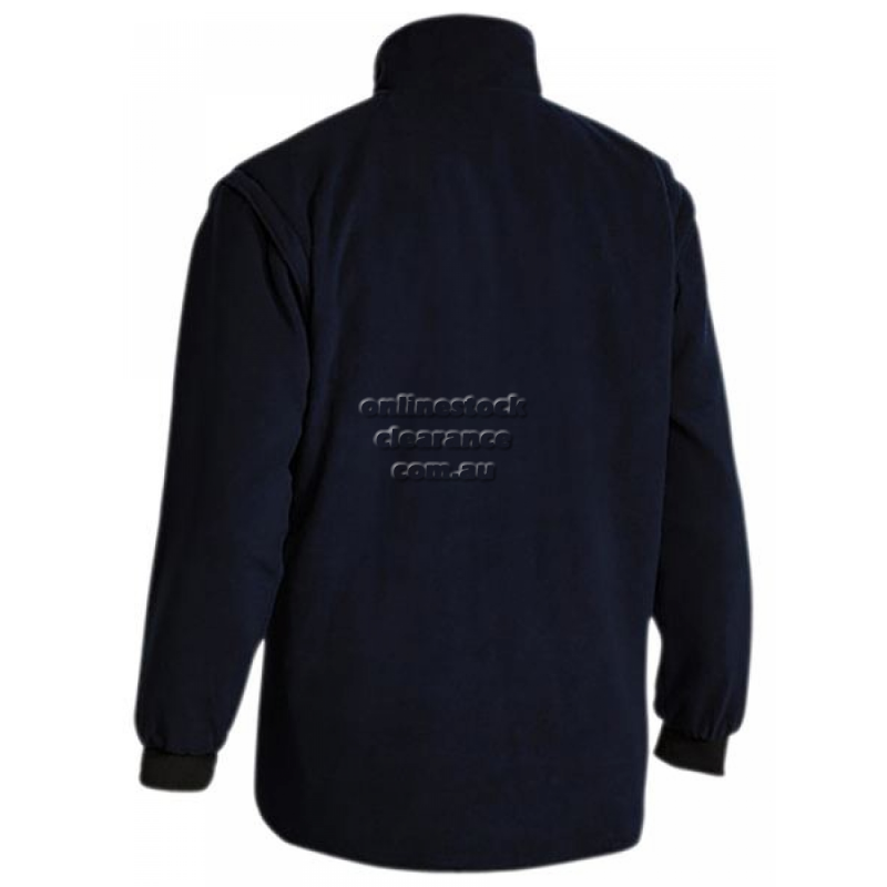 43652_5 IN 1 RAIN JACKET YELLOW/NAVY