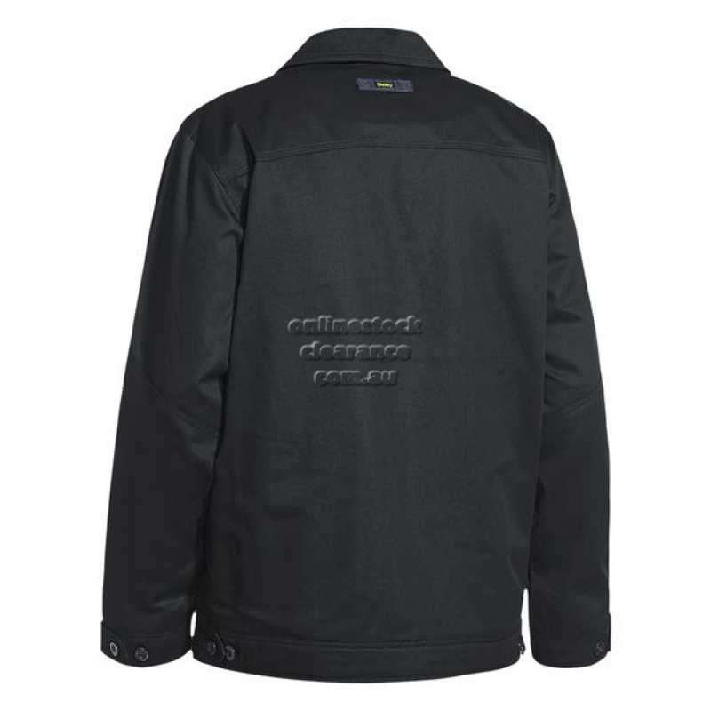 38985_COTTON DRILL JACKET BLACK