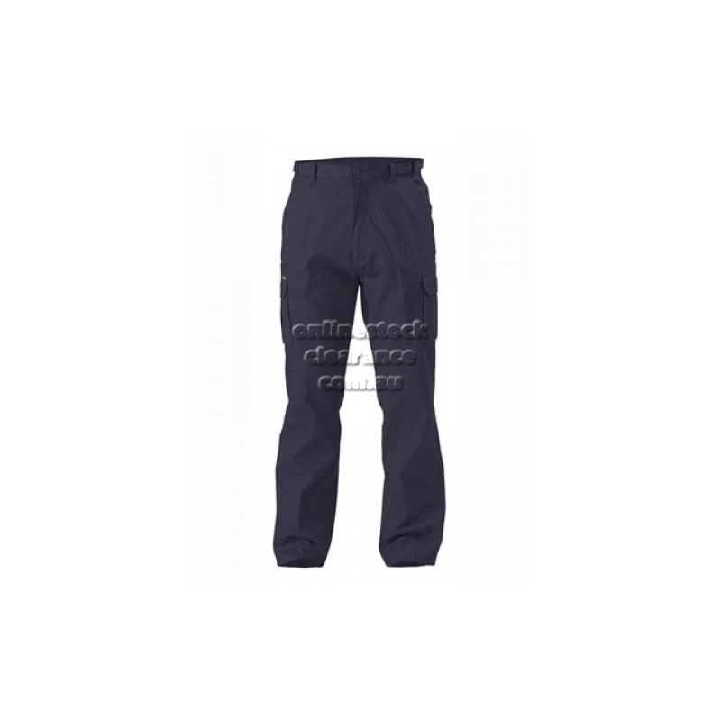 BISLEY PANTS 8 POCKET CARGO NAVY