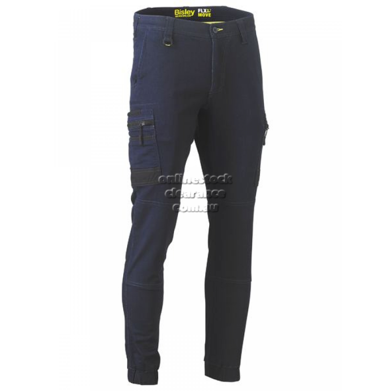 BISLEY PANTS FLEX AND MOVE™ STRETCH CARGO CUFFED PANTS