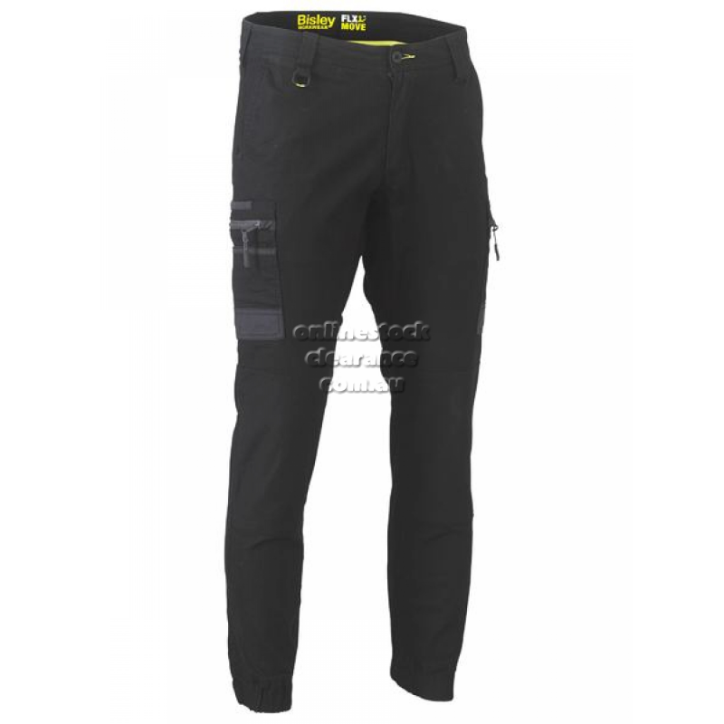 BISLEY PANTS FLEX AND MOVE™ STRETCH CARGO CUFFED PANTS