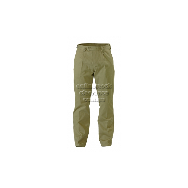 BISLEY PANTS ORIGINAL DRILL WORKPANTS KHAKI