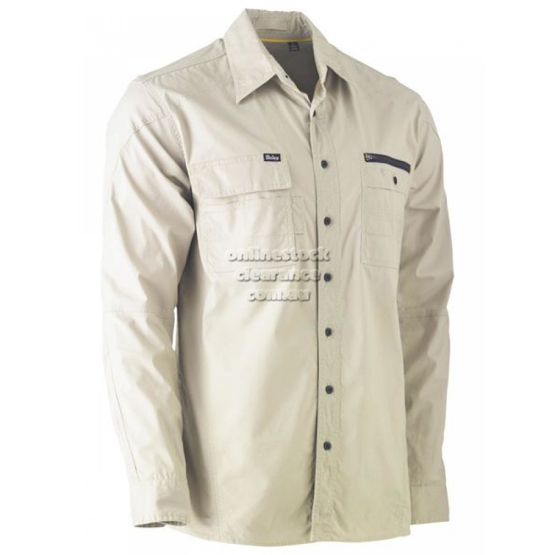 BISLEY SHIRTS FLEX & MOVE UTILITY WORK SHIRT