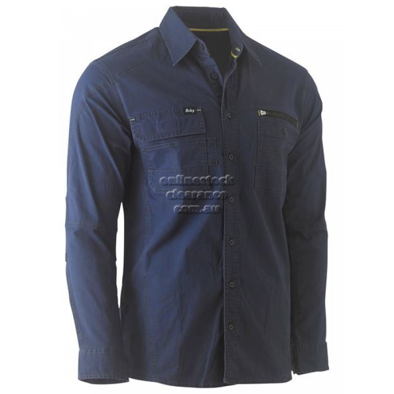 BISLEY SHIRTS FLEX & MOVE UTILITY WORK SHIRT