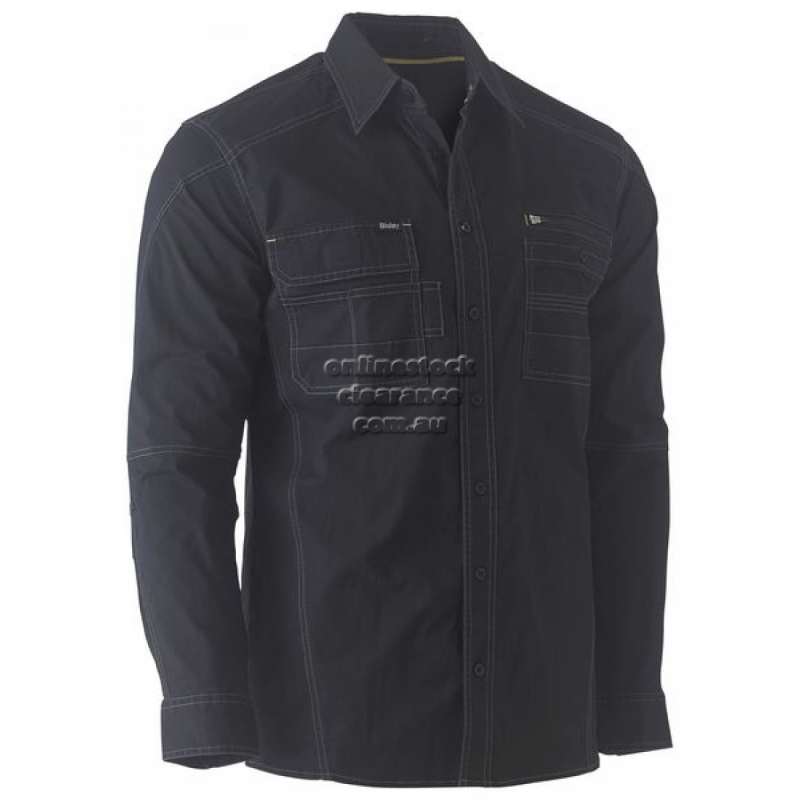 BISLEY SHIRTS FLEX & MOVE UTILITY WORK SHIRT