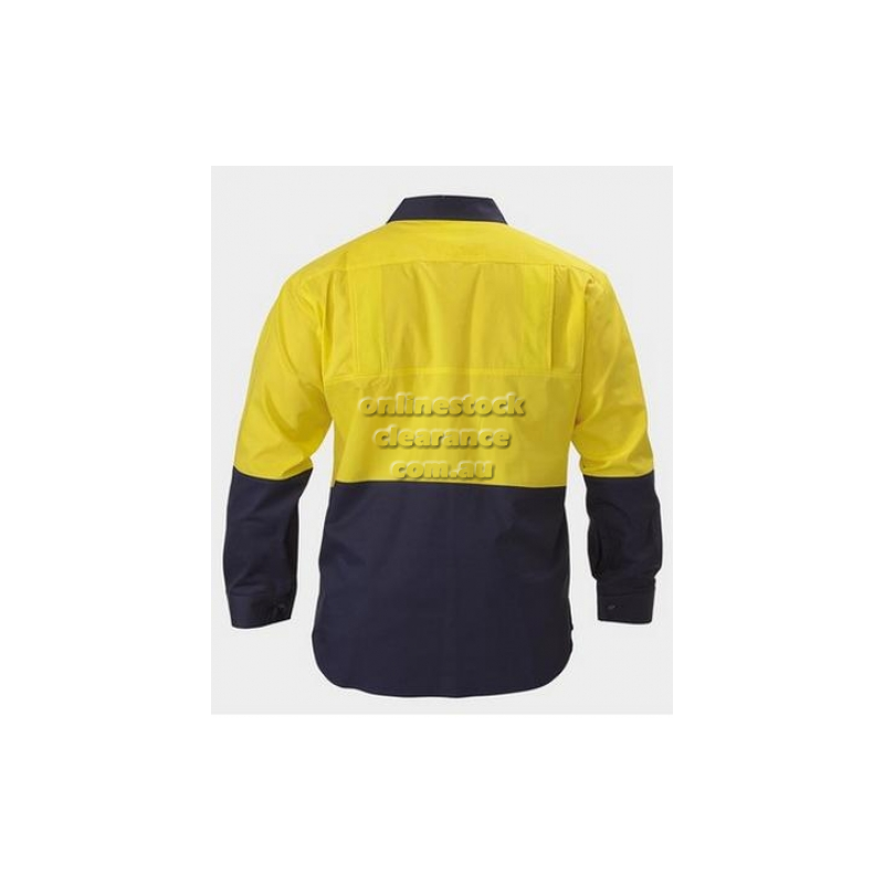 23136_HI VIS LIGHTWEIGHT DRILL LONG SLEEVE