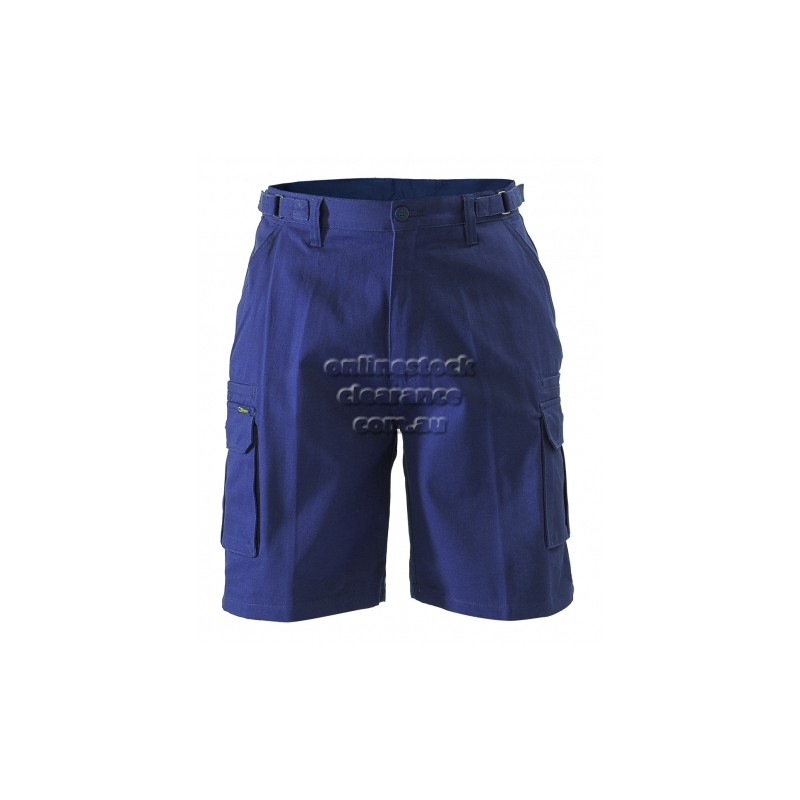 BISLEY SHORTS 8 POCKET CARGO NAVY