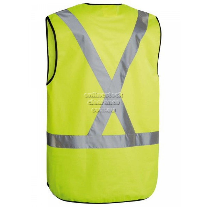 39347_X TAPED HI VIS VEST YELLOW